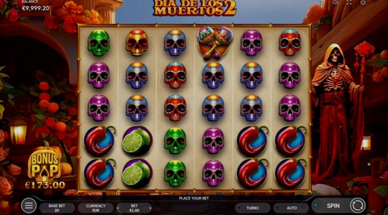 Play Dia De Los Muertos 2 by Endorphina at 1Win Casino