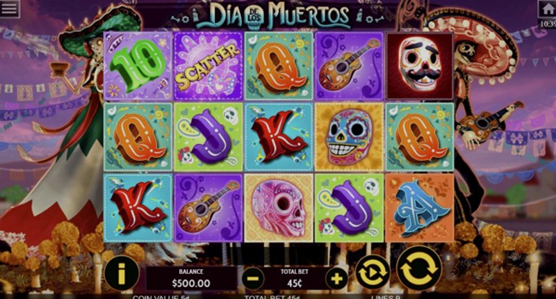 Play Dia De Los Muertos by Endorphina at 1Win Casino