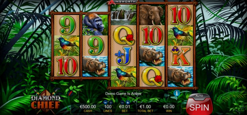 Play Diamond Chief by Ainsworthgame at 1Win Casino