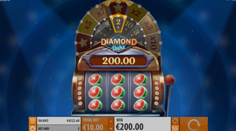 Play Diamond Duke by Quickspin at 1Win Casino