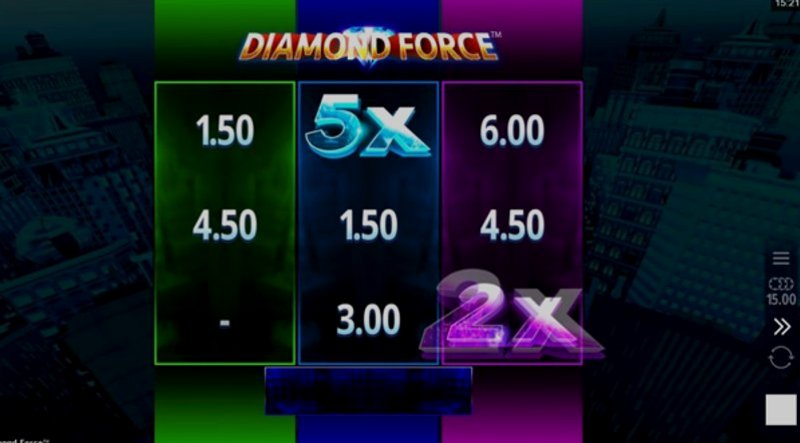 Play Diamond Force by Microgaming at 1Win Casino