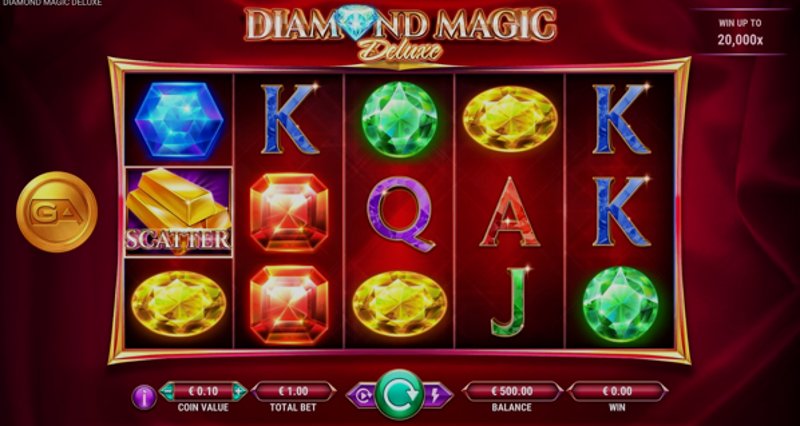 Play Diamond Magic Deluxe by Gameart at 1Win Casino