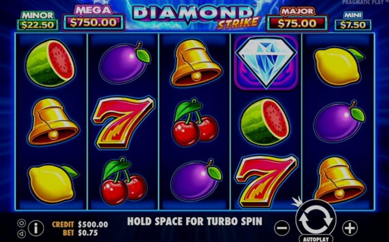 Play Diamond Strike by Pragmatic at 1Win Casino