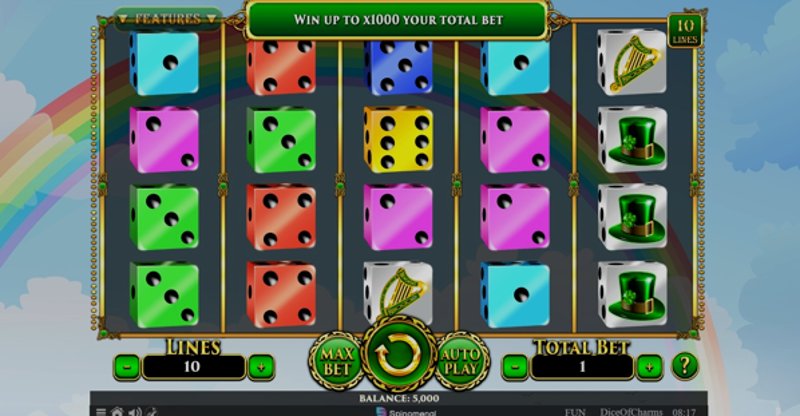 Play Dice Of Charms by Spinomenal at 1Win Casino