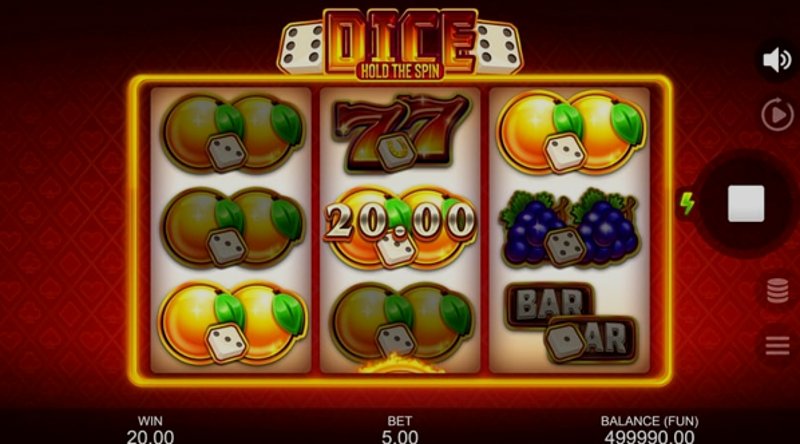 Play Dice: Hold The Spin by Gamzix at 1Win Casino