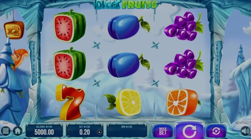 Play Dicey Fruits by Synot at 1Win Casino