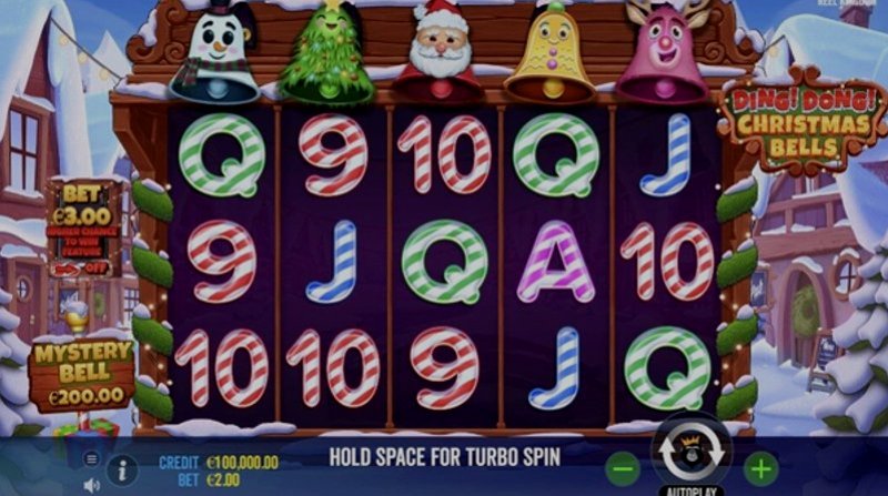 Play Ding Dong Christmas Bells by Pragmatic at 1Win Casino