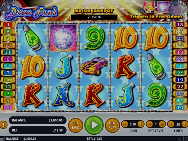 Play Disco Funk by Habanero at 1Win Casino