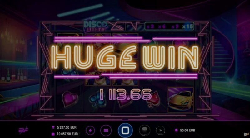 Play Disco Lights by Bf Games at 1Win Casino