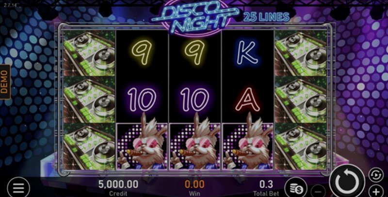 Play Disco Night by Cq9 at 1Win Casino