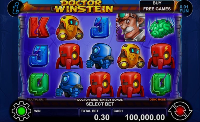 Play Doctor Winstein by Ct Interactive at 1Win Casino