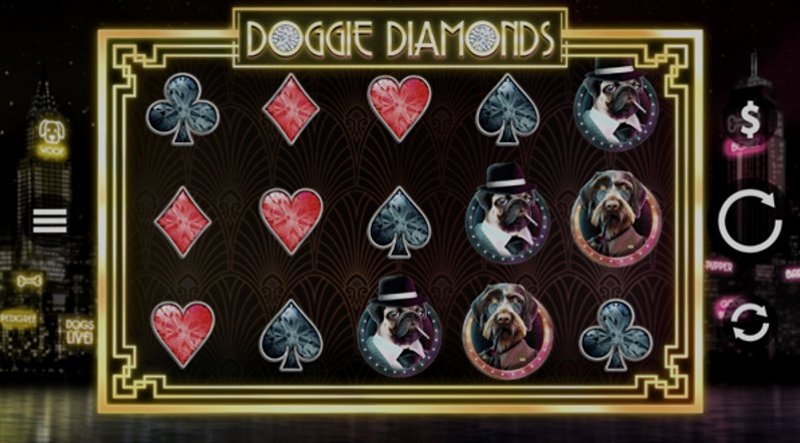 Play Doggie Diamonds by Playzido at 1Win Casino