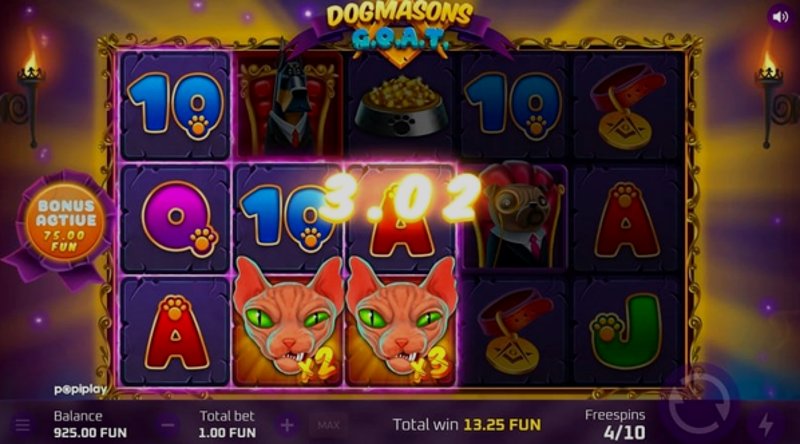 Play Dogmasons by Popiplay at 1Win Casino