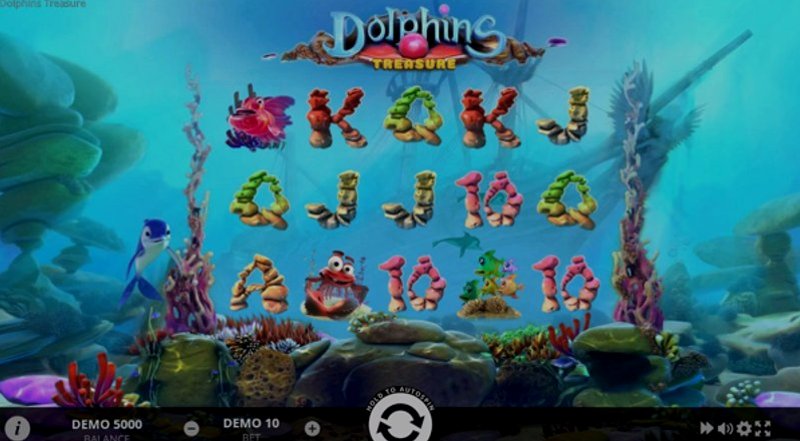 Play Dolphins Treasure by Evoplay at 1Win Casino