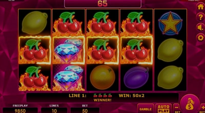 Play Double Diamonds by Amatic at 1Win Casino