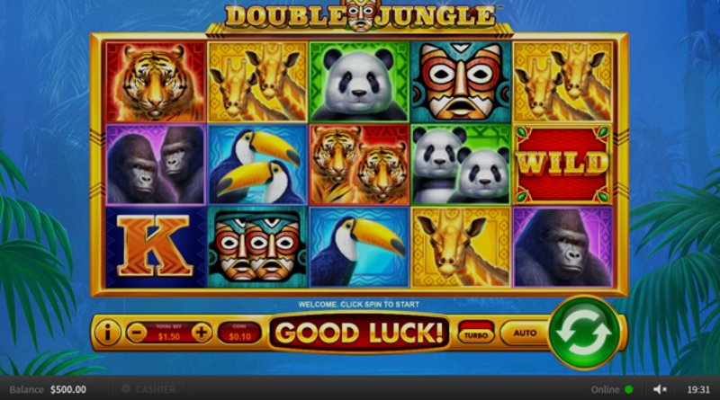 Play Double Jungle by Skywind at 1Win Casino