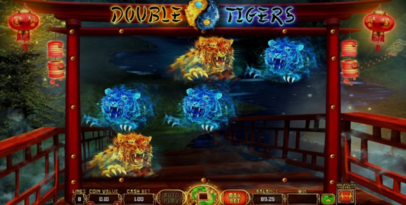 Play Double Tigers by Wazdan at 1Win Casino