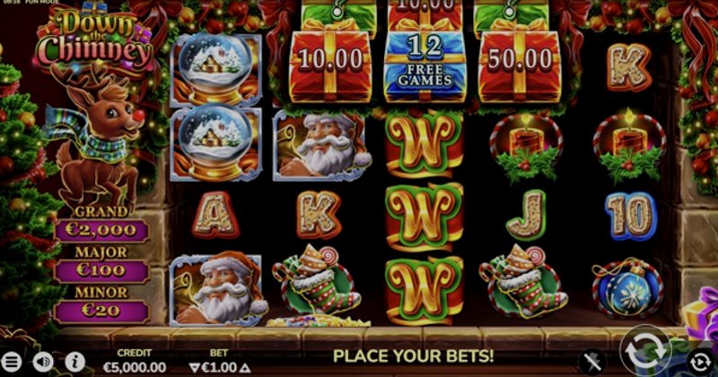 Play Down The Chimney by Gamomat at 1Win Casino