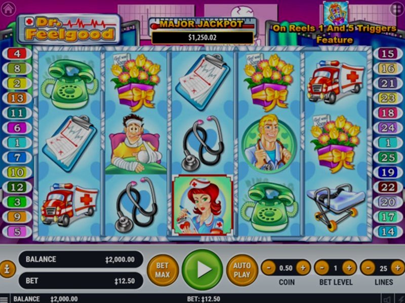 Play Dr Feelgood by Habanero at 1Win Casino