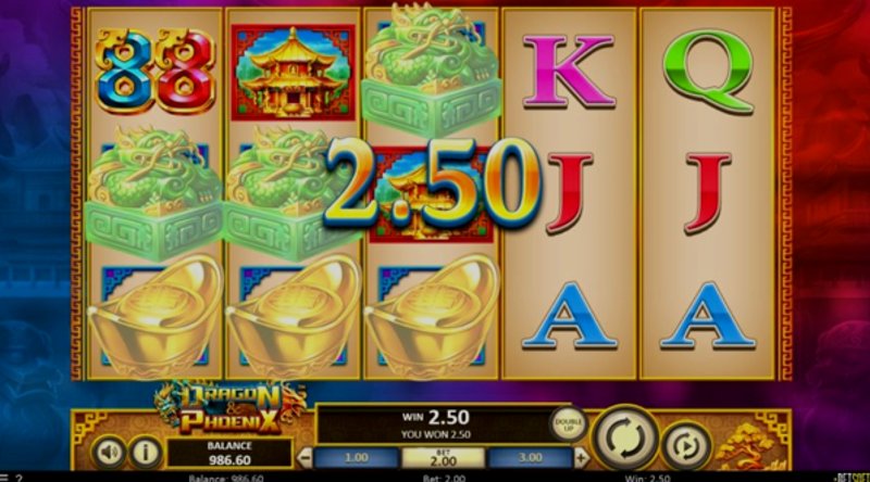 Play Dragon & Phoenix by Betsoft at 1Win Casino