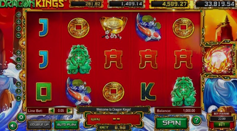 Play Dragon Kings by Betsoft at 1Win Casino