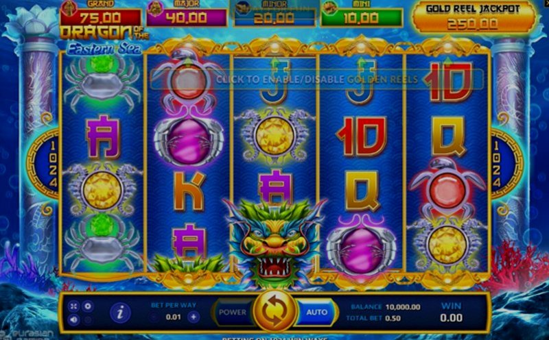 Play Dragon Of The Eastern Sea by Eurasian Gaming at 1Win Casino