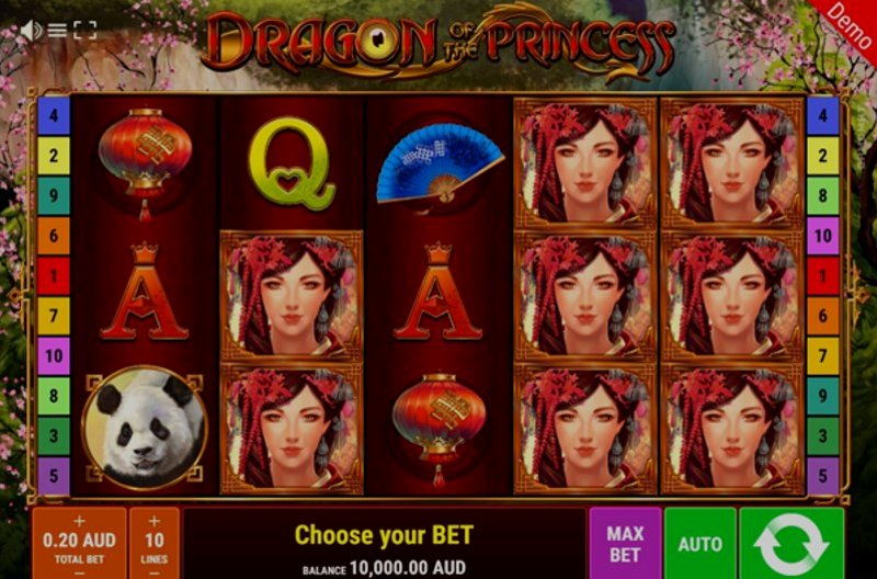 Play Dragon of the Princess in Burkina Faso at 1Win Casino