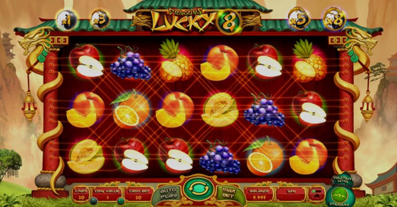 Play Dragons Lucky 8 by Wazdan at 1Win Casino