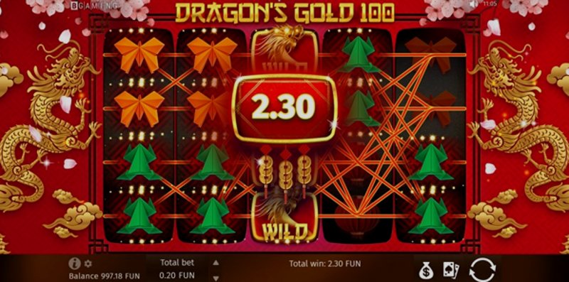 Play Dragon’s Gold by Bgaming at 1Win Casino