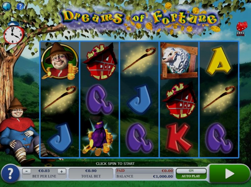 Play Dreams of Fortune by Games Global at 1Win Casino