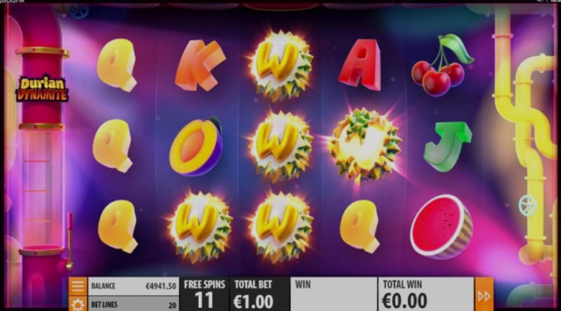 Play Durian Dynamite by Quickspin at 1Win Casino