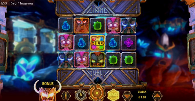 Play Dwarf Treasures by Triplecherry at 1Win Casino