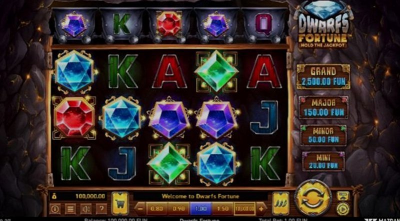 Play Dwarfs Fortune by Wazdan at 1Win Casino