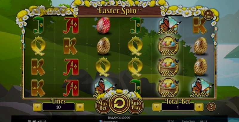 Play Easter Spin by Spinomenal at 1Win Casino