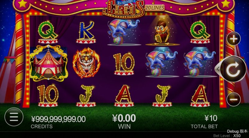 Play Ecstatic Circus by Cq9 at 1Win Casino