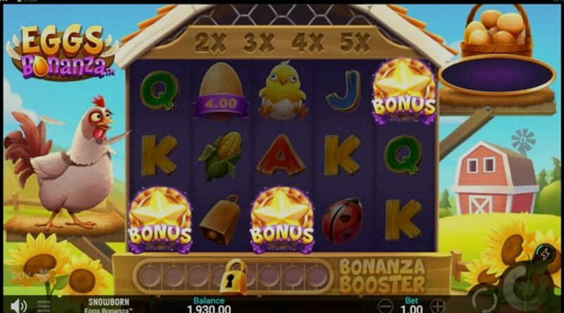 Play Eggs Bonanza by Games Global at 1Win Casino