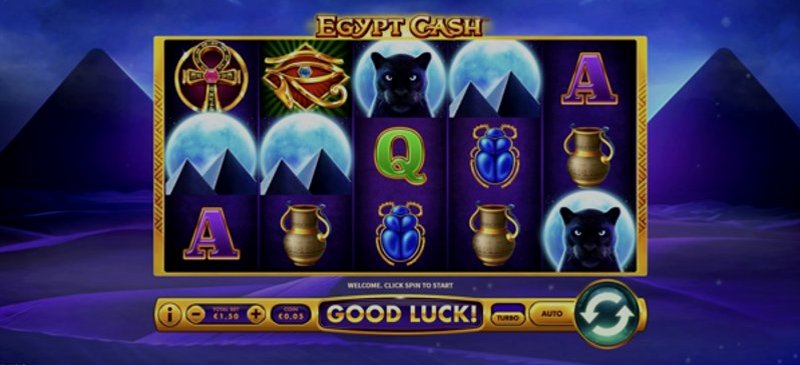 Play Egypt Cash by Skywind at 1Win Casino