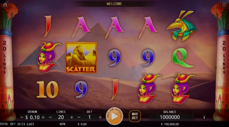 Play Egyptian Empress by Kagaming at 1Win Casino