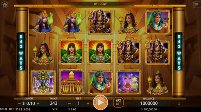 Play Egyptian Mythology by Kaga at 1Win Casino