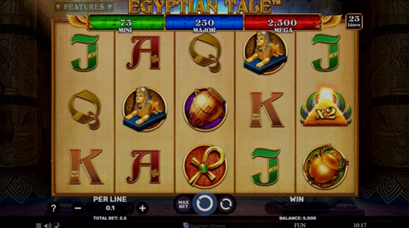 Play Egyptian Tale by Spinomenal at 1Win Casino