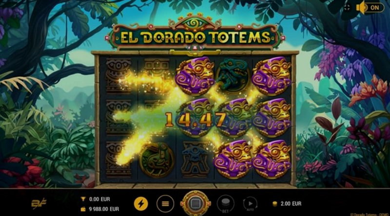 Play El Dorado Totems by Bf Games at 1Win Casino