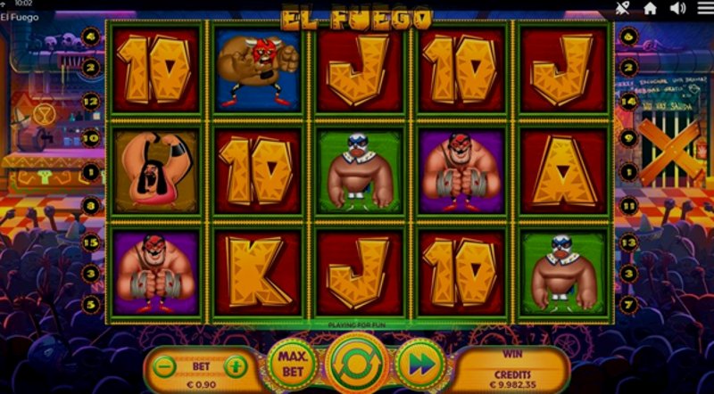 Play El Fuego by Spinmatic at 1Win Casino