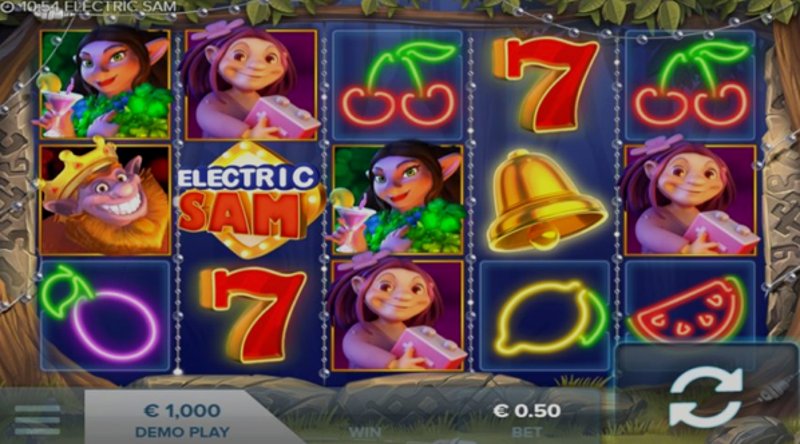 Play Electric SAM by Elk at 1Win Casino