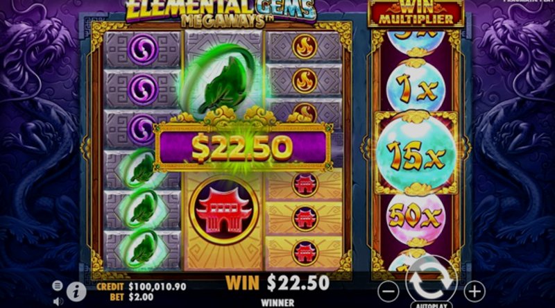 Play Elemental Gems Megaways by Pragmatic at 1Win Casino