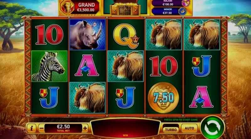 Play Elephant Stampede by Rubyplay at 1Win Casino