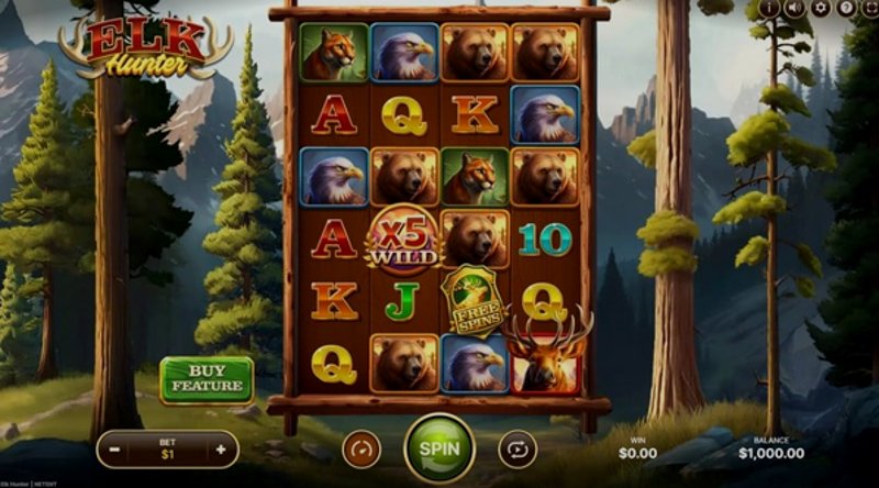 Play Elk Hunter by Elk at 1Win Casino