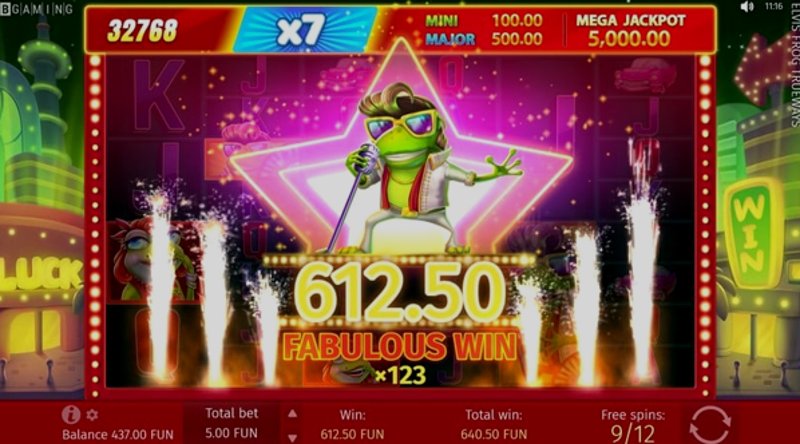 Play Elvis Frog TRUEWAYS by Bgaming at 1Win Casino