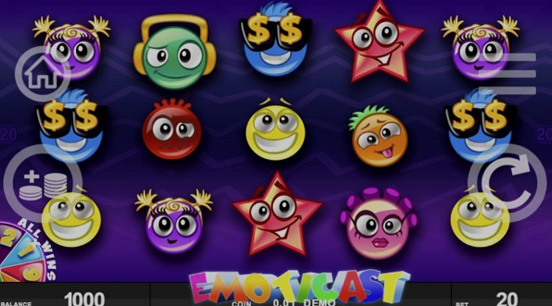 Play Emoticast by Spinthon at 1Win Casino