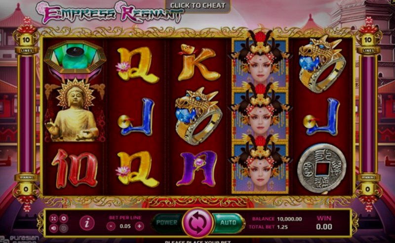 Play Empress Regnant by Eurasian Gaming at 1Win Casino