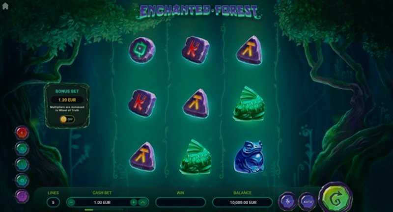 Play Enchanted Forest by Eurasian Gaming at 1Win Casino